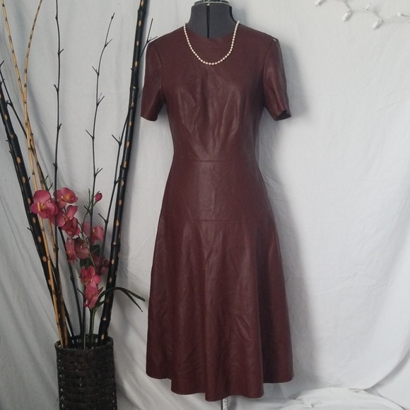 Zara Dresses & Skirts - ZARA faux leather dress